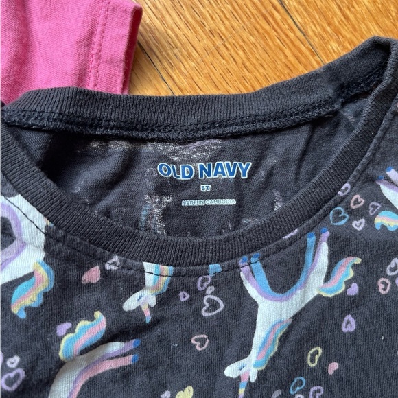 Short Sleeve Girl Dresses Pink Unicorn Lot Bundle 5T Set - Picture 3 of 3